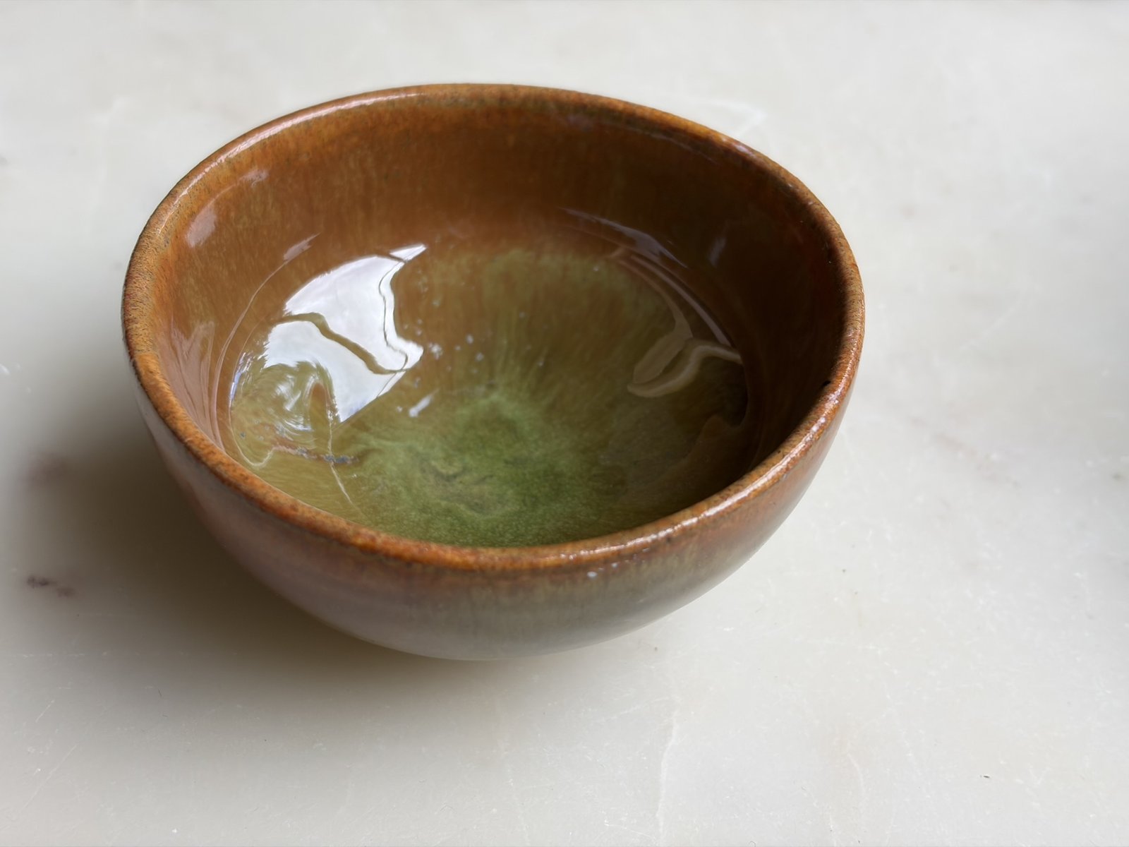Iron Lustre and Seaweed bowl