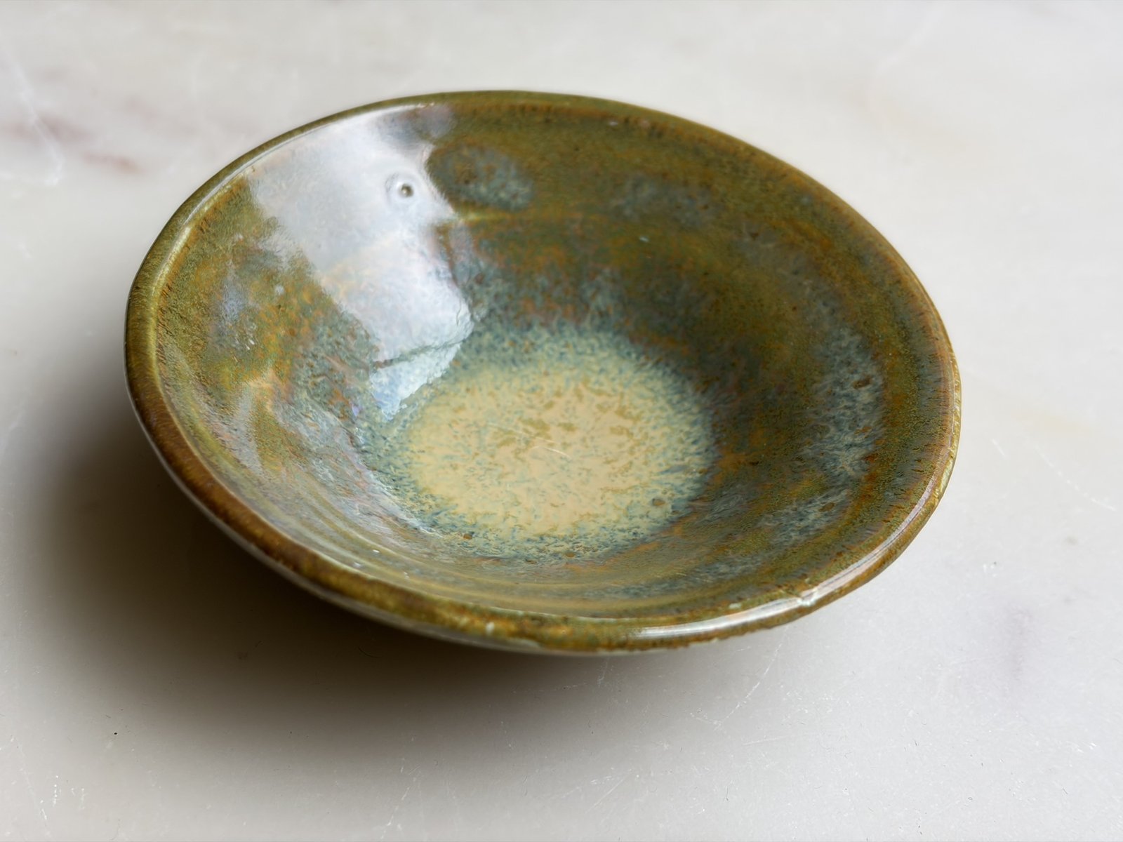 Mayco Elements Sea Green bowl