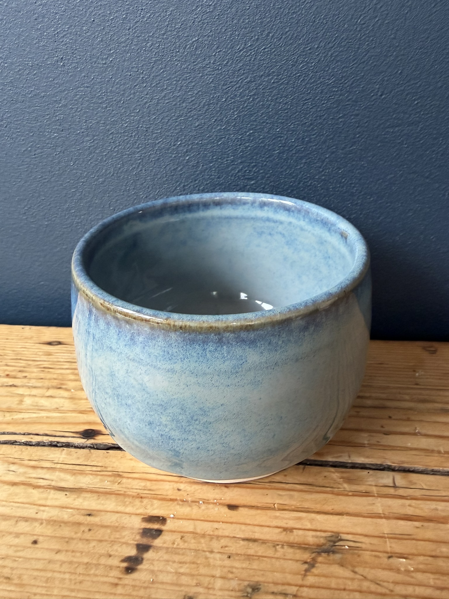 Small blue bowl 1