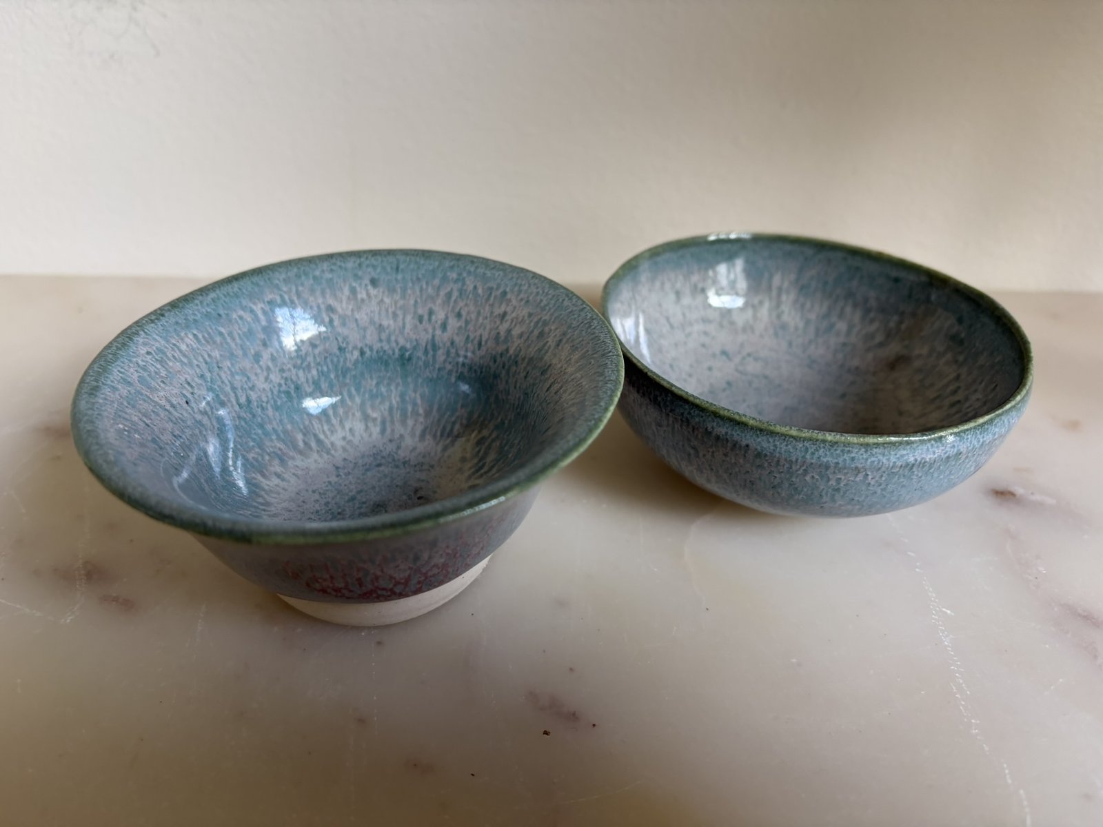 Tourmaline and Toasted Sage bowls, set of 2