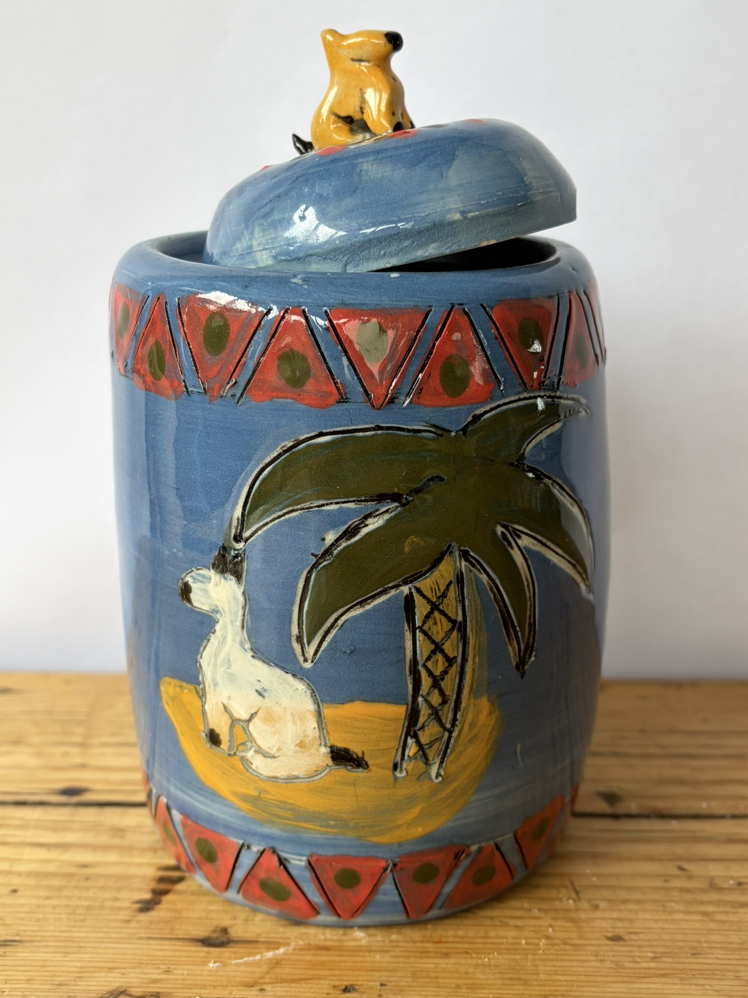 Dog treat canister 2