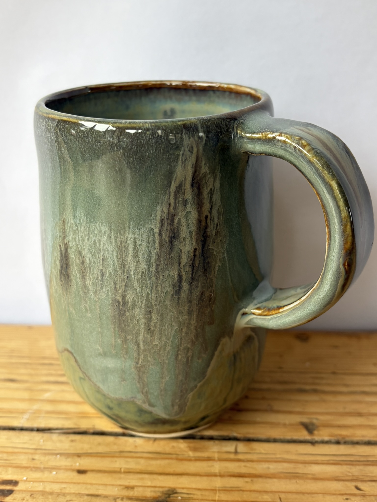 Blue green mug 1