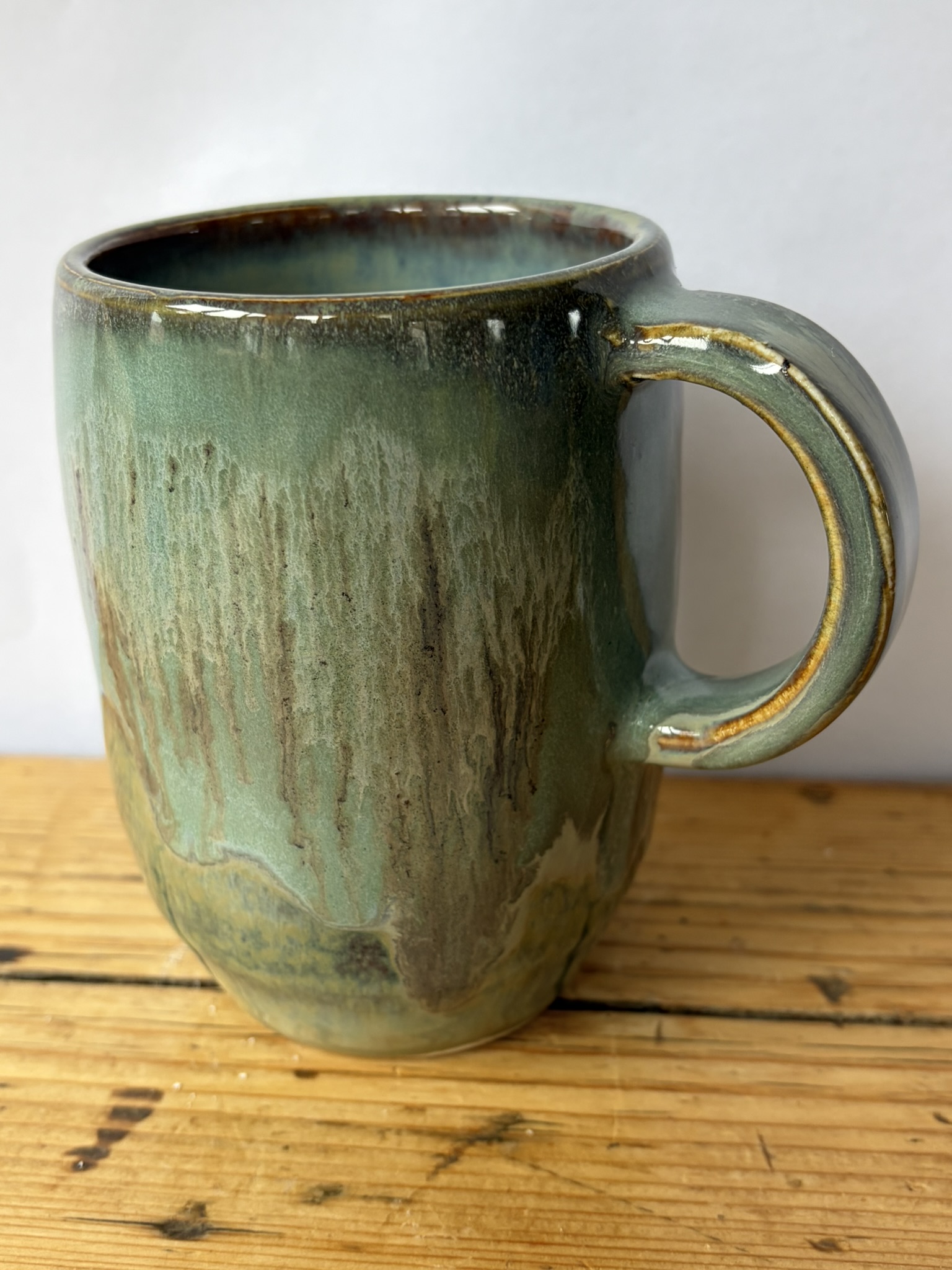 Blue green mug 3
